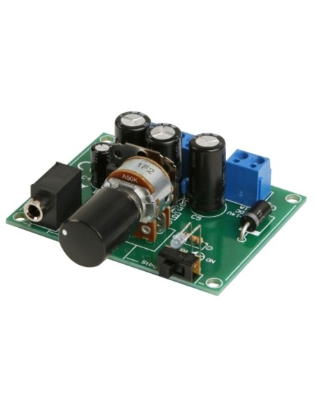 AMPLIFICADOR 2X5W PARA MP3 - KIT PARA MONTAR