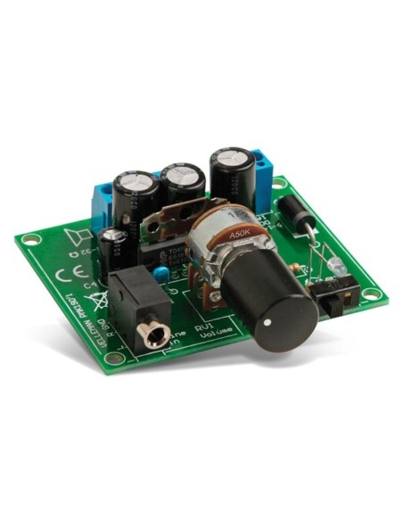 AMPLIFICADOR 2X5W PARA MP3 - KIT PARA MONTAR