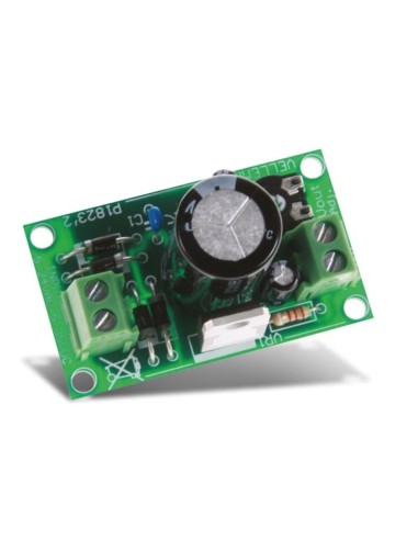 FUENTE DE ALIMENTACION REGULABLE DE 1A - KIT PARA MONTAR