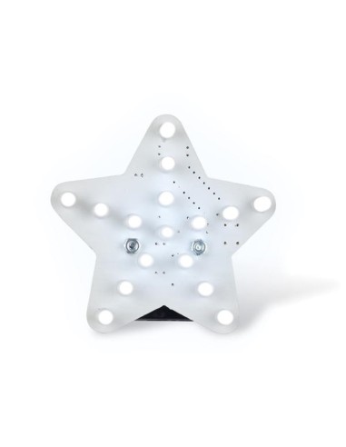 ESTRELLA LED - COLOR BLANCO - KIT PARA MONTAR
