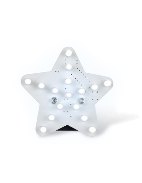ESTRELLA LED - COLOR BLANCO - KIT PARA MONTAR