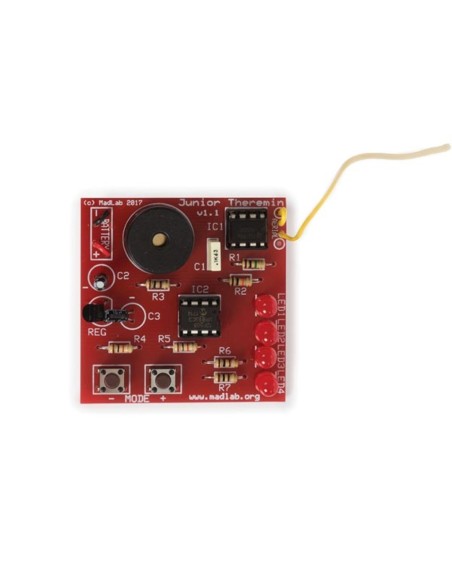 MADLAB KIT ELECTRÓNICO - JUNIOR THEREMIN - KIT PARA MONTAR