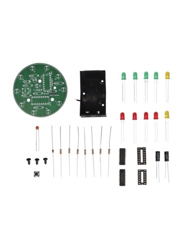 RUEDA DE LA FORTUNA CON LEDS - KIT PARA MONTAR