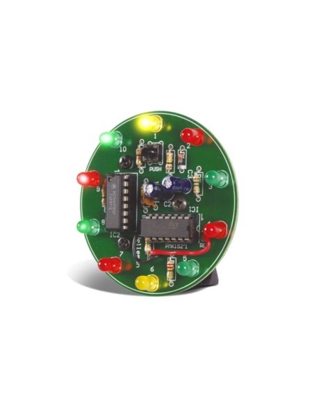 RUEDA DE LA FORTUNA CON LEDS - KIT PARA MONTAR