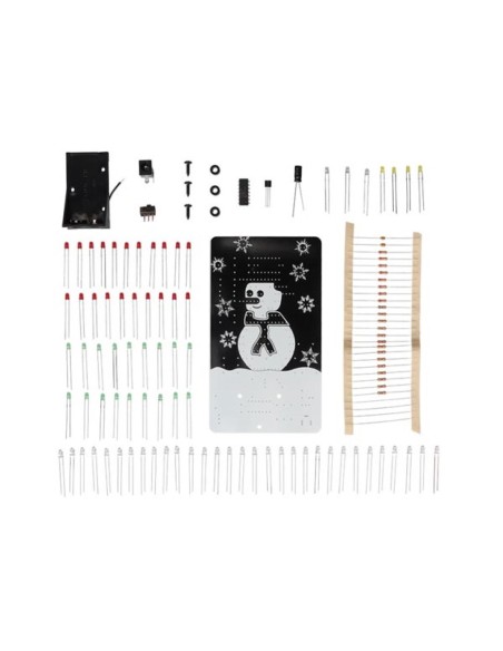 MUÑECO DE NIEVE - KIT PARA MONTAR