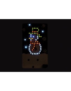 MUÑECO DE NIEVE - KIT PARA MONTAR