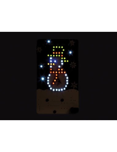 MUÑECO DE NIEVE - KIT PARA MONTAR