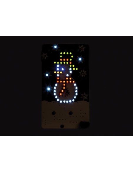 MUÑECO DE NIEVE - KIT PARA MONTAR