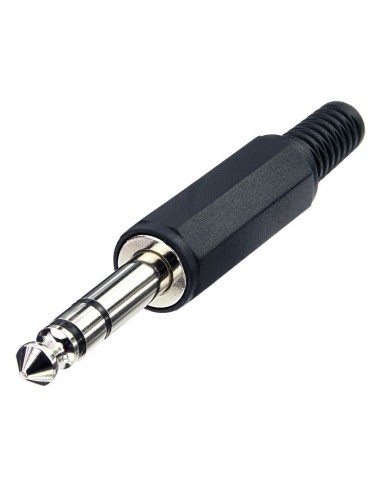 JACK MACHO STEREO 6.3mm CON GND