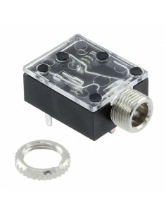 BASE STEREO 3.5mm PCB CON ROSCA & DESCONEXION