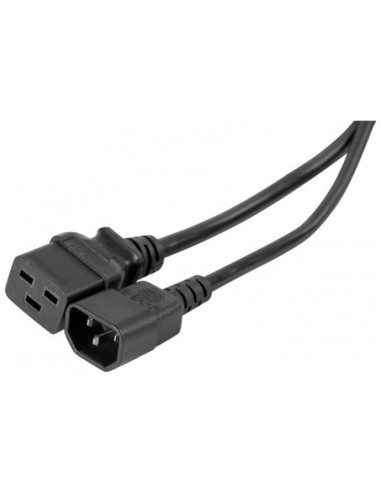 Cable 2mts prolongador alimentación C14/C19