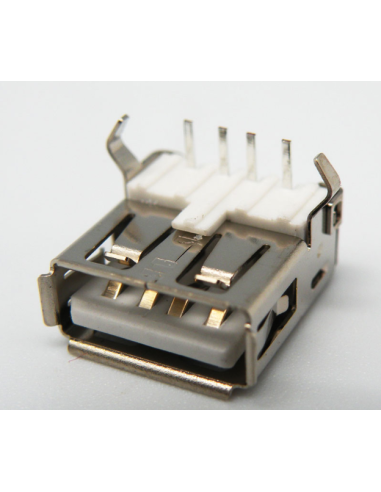 Conector USB tipo A hembra circuito impreso