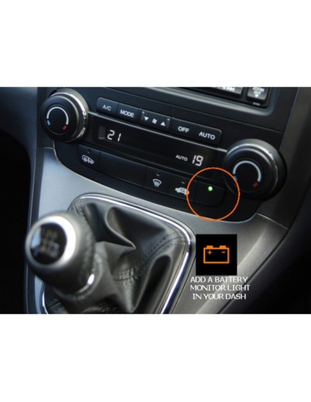 MONITOR BATERIA DE COCHE 12V - KIT PARA MONTAR