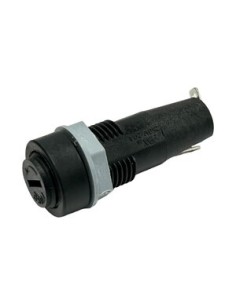 PORTAFUSIBLE 5X20 ROSCA 6.3A