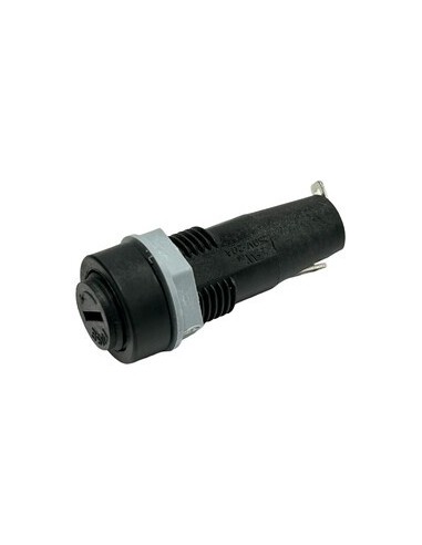 PORTAFUSIBLE 5X20 ROSCA 6.3A