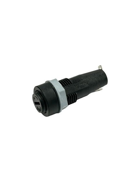 PORTAFUSIBLE 5X20 ROSCA 6.3A