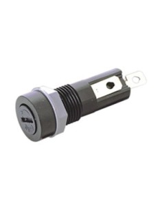 PORTAFUSIBLE 5x20 TERMINAL 4.8X0.5 6.3A