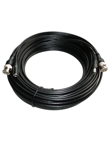 CABLE 10M BNC Y ALIMENTACION