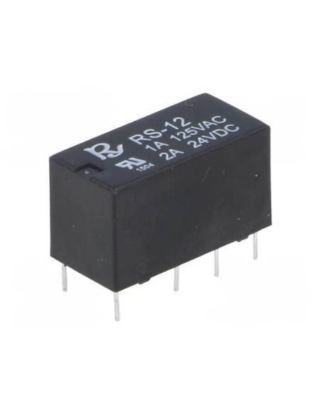 RELE MINIATURA 12V 1A 2CC PCB