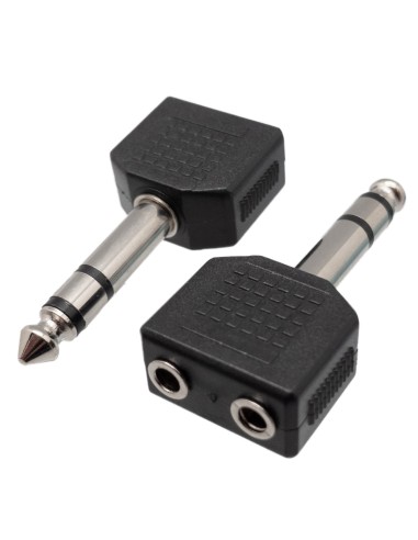 MACHO STEREO 6.35 DOBLE HEMBRA STEREO 3.5