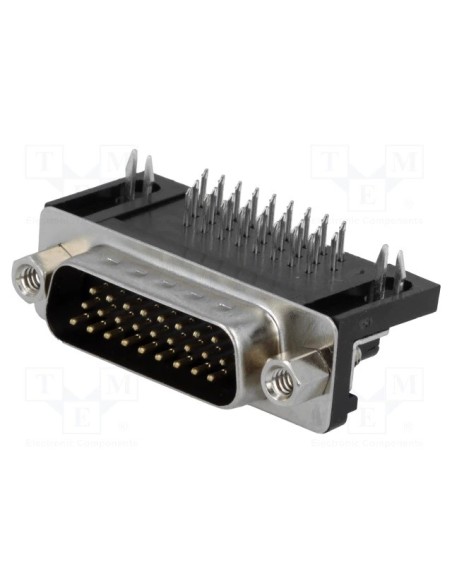 CONECTOR SUB-D HD 26 MACHO  CODO PCB