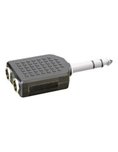 ADAPTADOR STEREO 6.3-DOBLE HEMBRA STEREO 6.3