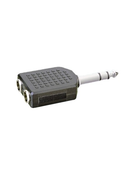 ADAPTADOR STEREO 6.3-DOBLE HEMBRA STEREO 6.3