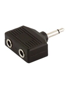 ADAPTADOR MONO 3.5/DOBLE HEMBRA ESTEREO 3.5