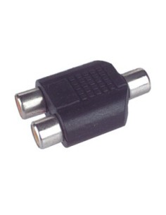 ADAPTADOR RCA HEMBRA/DOBLE RCA HEMBRA