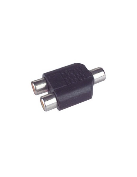 ADAPTADOR RCA HEMBRA/DOBLE RCA HEMBRA