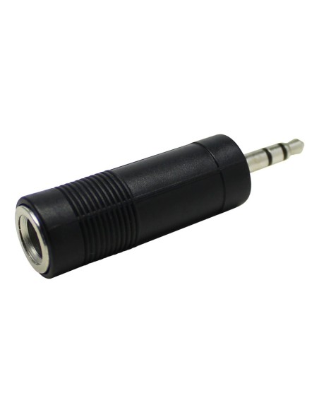 ADAPTADOR MACHO STEREO 3.5-HEMBRA STEREO 6.35