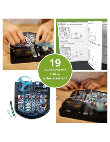 KIT 18 EXPERIMENTOS ELECTRONICA