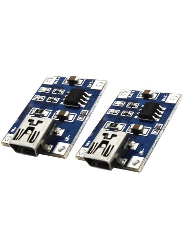 CARGADOR BATERIA LITIO 1A (2Uds) TP4056