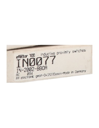 SENSOR INDUCTIVO DE PROXIMIDAD 20...250V AC-DC