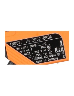 SENSOR INDUCTIVO DE PROXIMIDAD 20...250V AC-DC 2