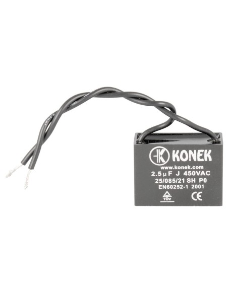 CONDENSADOR 2.5µF 450VAC PARA ARRANQUE DE VETILADORES
