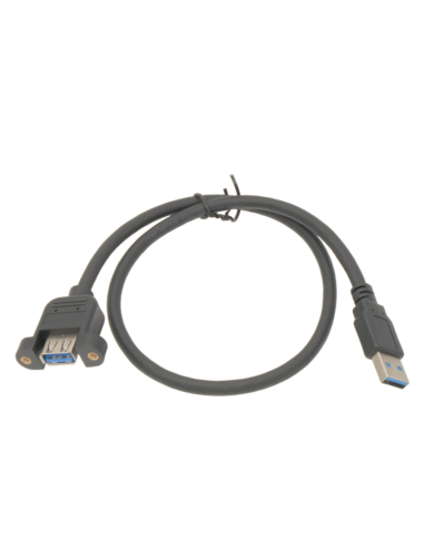 Extensor USB-C 3.1 para anclaje a panel 1m