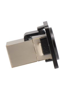 Empalme RJ45 doble hembra para panel/chasis 2