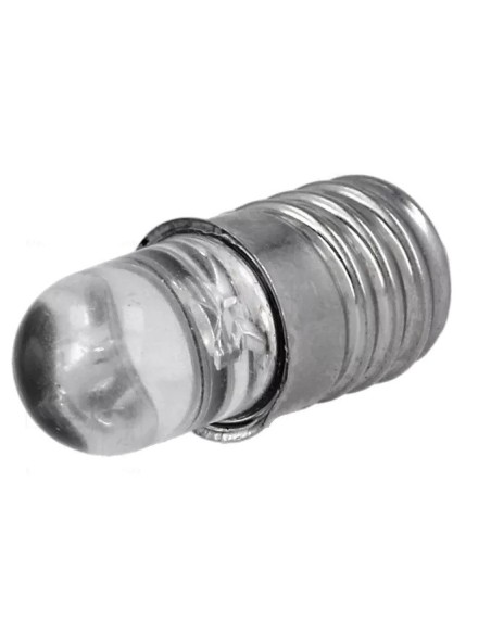 LAMPARITA E-10 LED VERDE DE 8mm 12V 30º 90mW 5-20mA