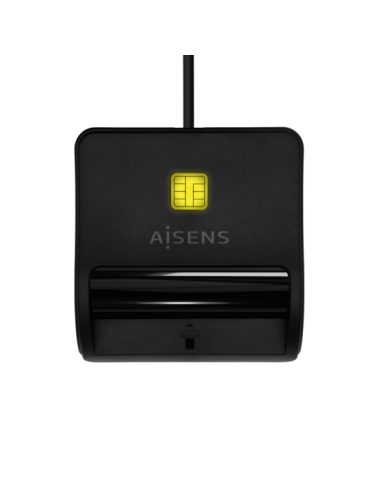 Lector de Tarjeta Inteligente DNI USB-C, Negro
