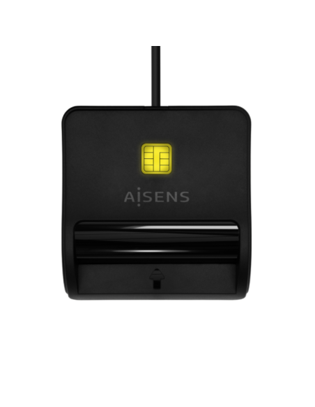 Lector de Tarjeta Inteligente DNI USB-C, Negro