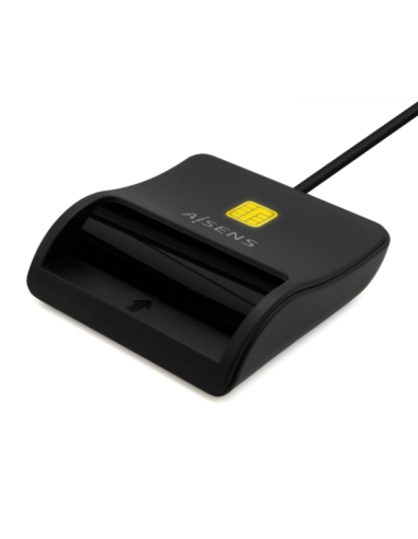 Lector de Tarjeta Inteligente DNI USB-C, Negro
