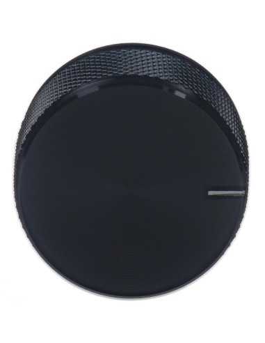 BOTON NEGRO Ø 24.26mm H:16.5mm  TORNILLO ALLEN