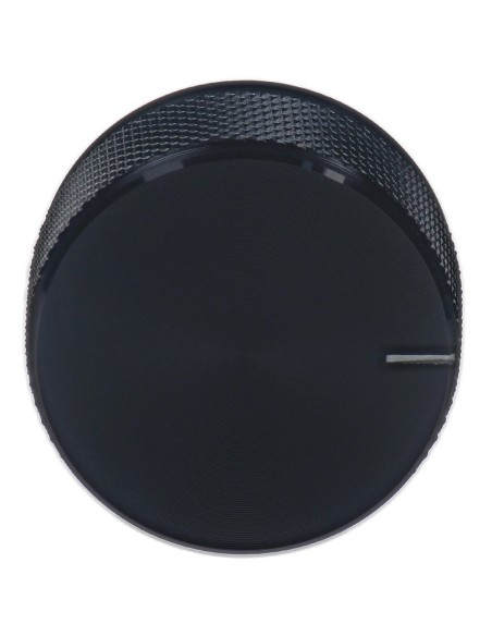 BOTON NEGRO Ø 24.26mm H:16.5mm  TORNILLO ALLEN