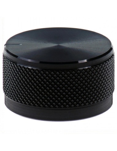 BOTON NEGRO Ø 24.26mm H:16.5mm  TORNILLO ALLEN