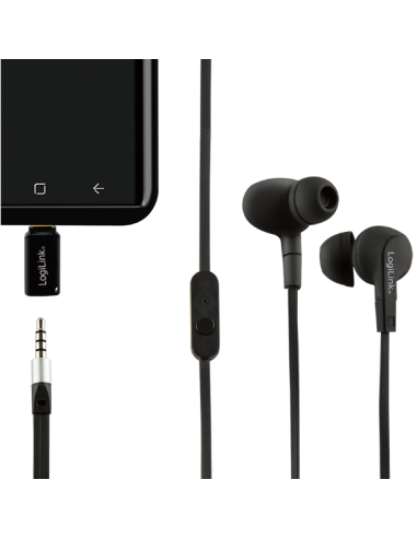 Adaptador audio USB-C a jack 3,5 mm hembra