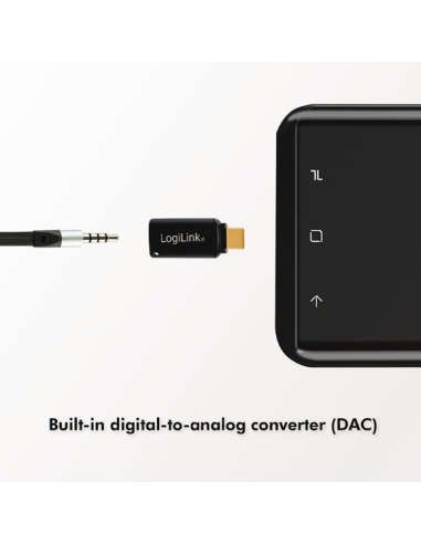 Adaptador audio USB-C a jack 3,5 mm hembra