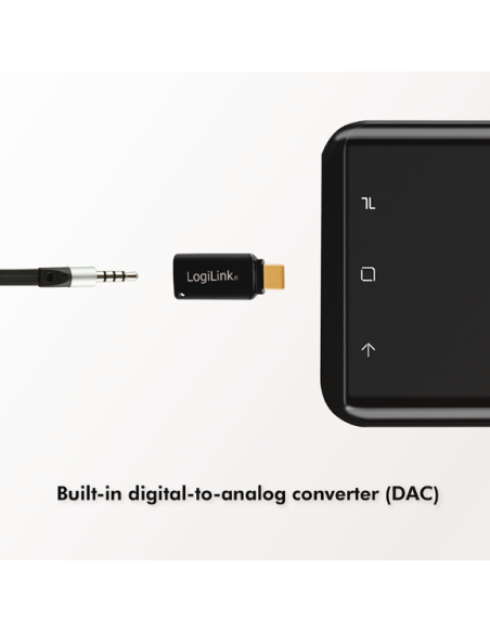 Adaptador audio USB-C a jack 3,5 mm hembra