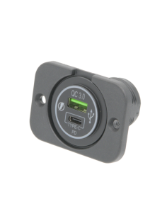 Base de alimentacion para panel USB-A y USB-C PD [36W]