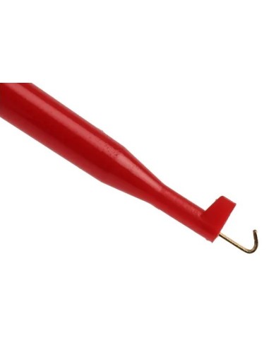 PINZA DE PRUEBA ROJA HIRSCHMAN 6A 60V